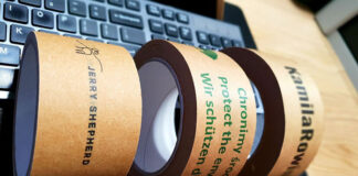 Taśmy z nadrukiem a producent